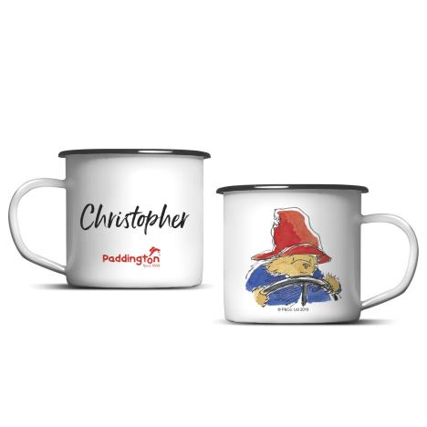 Personalised Paddington Bear Enamel Mug £15.99